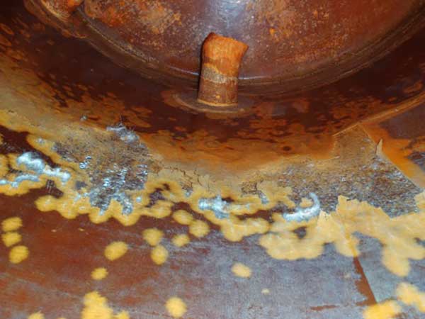 commercial fire water tank leak repair