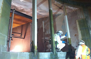 frp-coatings-applied-to-post