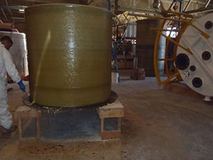 FRP Tank Fabrication