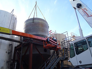FRP Tank Installation