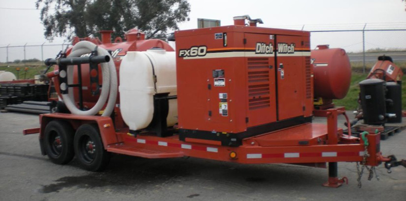 Ditchwitch-FX-60-Sand-Disposal-Vaccuming